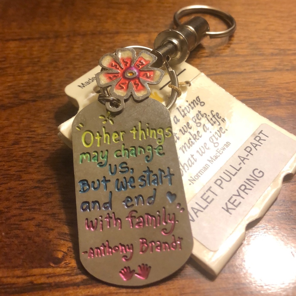 Two Hands, Valet Pull A Part Key Ring